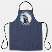 Gelukkige Eerste Vaderdag Custom Foto & Tekst Schort (Voorkant)