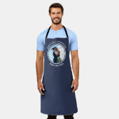 Gelukkige Eerste Vaderdag Custom Foto & Tekst Schort (Gedragen)