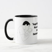 Gelukkige eerste vaderdag, eindeloze vreugde en li mok (Links)