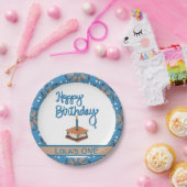 Gelukkige Eerste Verjaardag S'more Papieren Bordje (Feest)