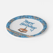 Gelukkige Eerste Verjaardag S'more Papieren Bordje (Gekanteld)