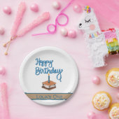 Gelukkige Eerste Verjaardag S'more Papieren Bordje (Feest)