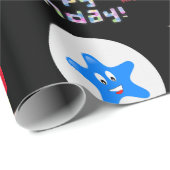 Gelukkige Eerste Verjaardag Verpakking Papieren Ba Cadeaupapier (Rol Hoek)