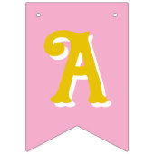 Gelukkige eerste verjaardag vlaggetjes (Derde vlag)