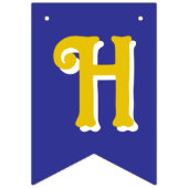 Gelukkige eerste verjaardag vlaggetjes (Tweede vlag)