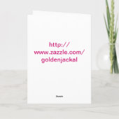 Gelukkige eerste verjaardag voor meisje met fee kaart (Achterkant)