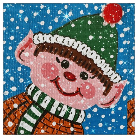 Gelukkige Elf Stof (Swatch)