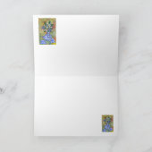 Gelukkige en comfortabele dag, blanco binnen bedankkaart (Binnen)