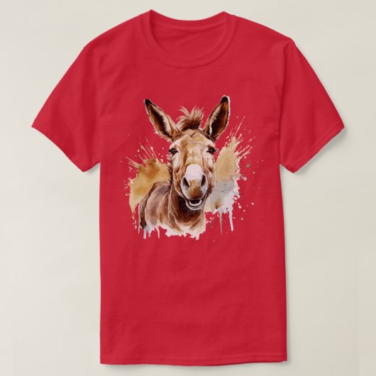 Gelukkige ezel 3 t-shirt (Design voorkant)