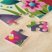 "GELUKKIGE FAIRY EN VOGELS" LEGPUZZEL (Zijkant)