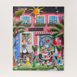 Gelukkige familie legpuzzel