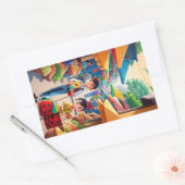 Gelukkige Familie stickers (Envelop)