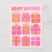 GELUKKIGE FEestdagen Cadeaus Kerstmis Aangepast Briefkaart (Voorkant)