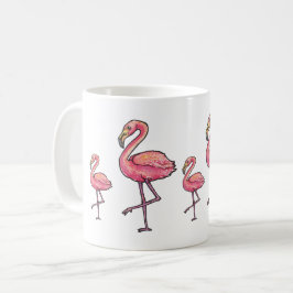 Gelukkige Flamingo Koffiemok