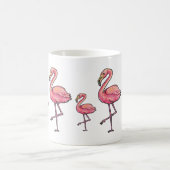 Gelukkige Flamingo Koffiemok (Center)
