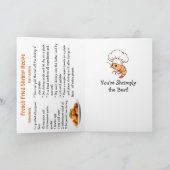 Gelukkige Franse Gebakken Garnalendag | 21 dec Kaart (Binnen)