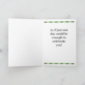 Gelukkige Geboortemaand - oktober Kaart (Binnen)