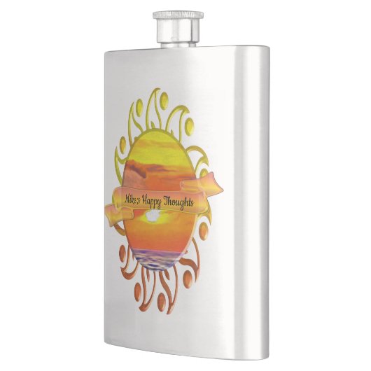 Gelukkige Gedachten Zonsondergang 2443 Flacon (Links)