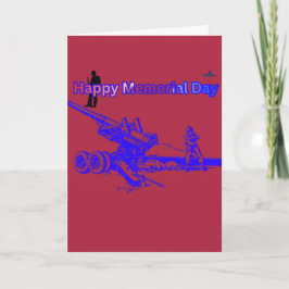 Gelukkige gedenkdag scharlakenrood  kaart