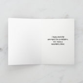 Gelukkige gehuil-o-Ween!  BO en Zonnig - Wenskaart Kaart (Binnen)