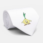 gelukkige gekke ui-cartoon stropdas (Opgerold)