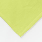 Gelukkige Gele Kuiken Reflectie Doodle Aangepaste Fleece Deken (Hoek)