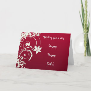 Gelukkige Gelukkige Kaart Eid