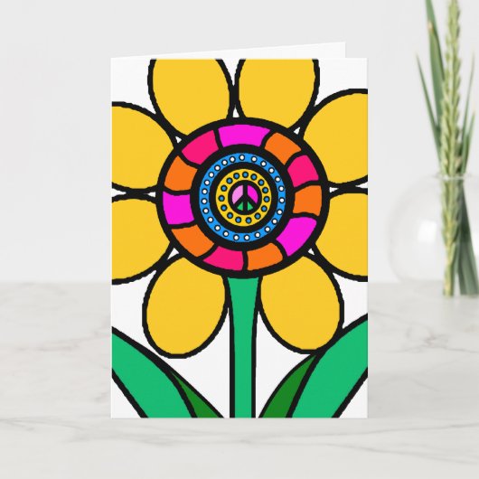 GELUKKIGE, GELUKKIGE, VREEDZAME VERJAARDAG! KAART (Voorkant)