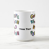 Gelukkige gepensioneerde grappige gepensioneerde s koffiemok (Center)