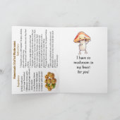 Gelukkige Gevulde Champignon Dag  | 4 februari Kaart (Binnen)