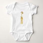 Gelukkige Giraffe. Cartoon Romper (Voorkant)