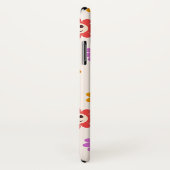 Gelukkige Glimlachende Bloemen met vredestekens Mo Case-Mate iPhone Case (Achterkant / rechts)