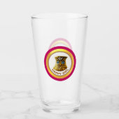 Gelukkige Gouden Uil Glas (Voorkant)