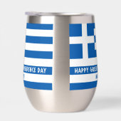 Gelukkige Griekse Onafhankelijkheidsdag Griekse vl (Rechts)