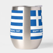Gelukkige Griekse Onafhankelijkheidsdag Griekse vl (Links)