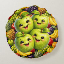 Gelukkige groene appels