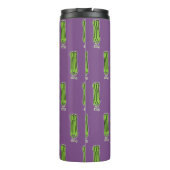 Gelukkige groene de vezelgroente van de Bos van de Thermosbeker (Achterkant)