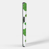 Gelukkige groene klaver. Omtrek shamrock. Case-Mate iPhone Case (Achterkant / Rechts)