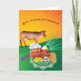 Gelukkige Groeten Pongal - GC001 Kaart