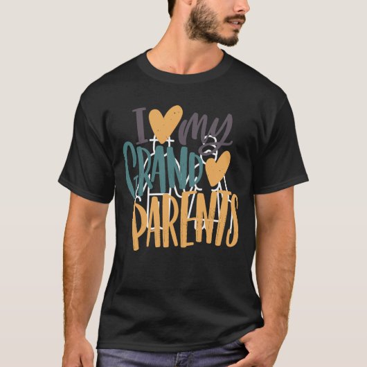 Gelukkige Grootouder dag Classic T-shirt (Voorkant)