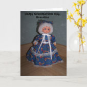 Gelukkige grootouderdag, oma kaart (Gele Bloem)