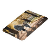 Gelukkige Grootouderdag Oma Walk in het Park Magneet (Linkerzijde)