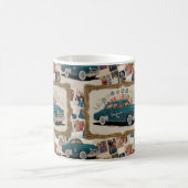 Gelukkige grootouders dag cadeau idee koffiemok (Center)