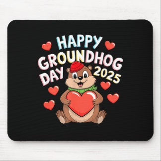 Gelukkige Groundhog Day Grappige Dierenliefhebber  Muismat