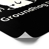 Gelukkige Groundhog Day Poster (Hoek)