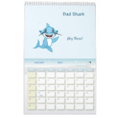 Gelukkige Haaienfamilie Kalender (Jan 2027)