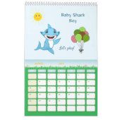 Gelukkige Haaienfamilie Kalender (Mar 2027)