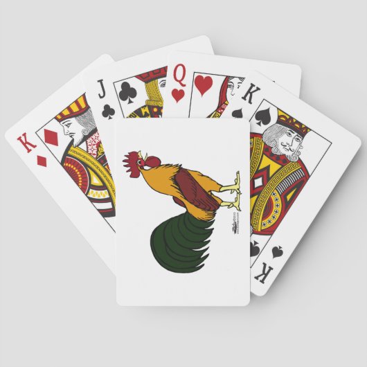 Gelukkige Haan Pokerkaarten (Achterkant)
