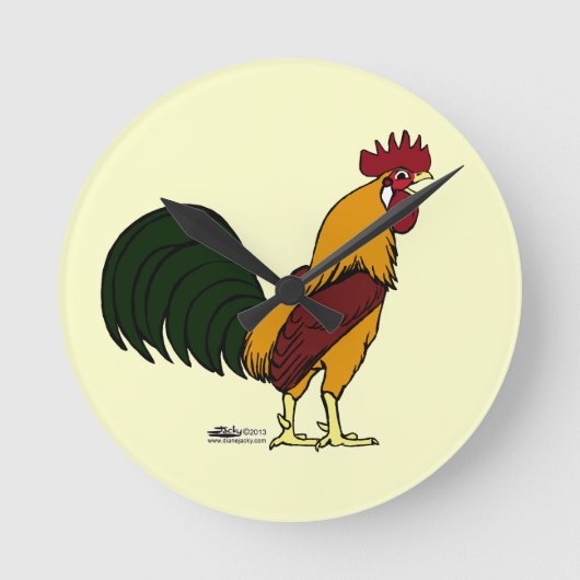 Gelukkige Haan Ronde Klok (Voorkant)
