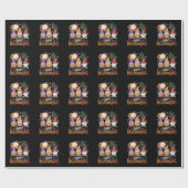 Gelukkige Hallothanksams Gnomes Lover Halloween Ke Cadeaupapier (Vlak)